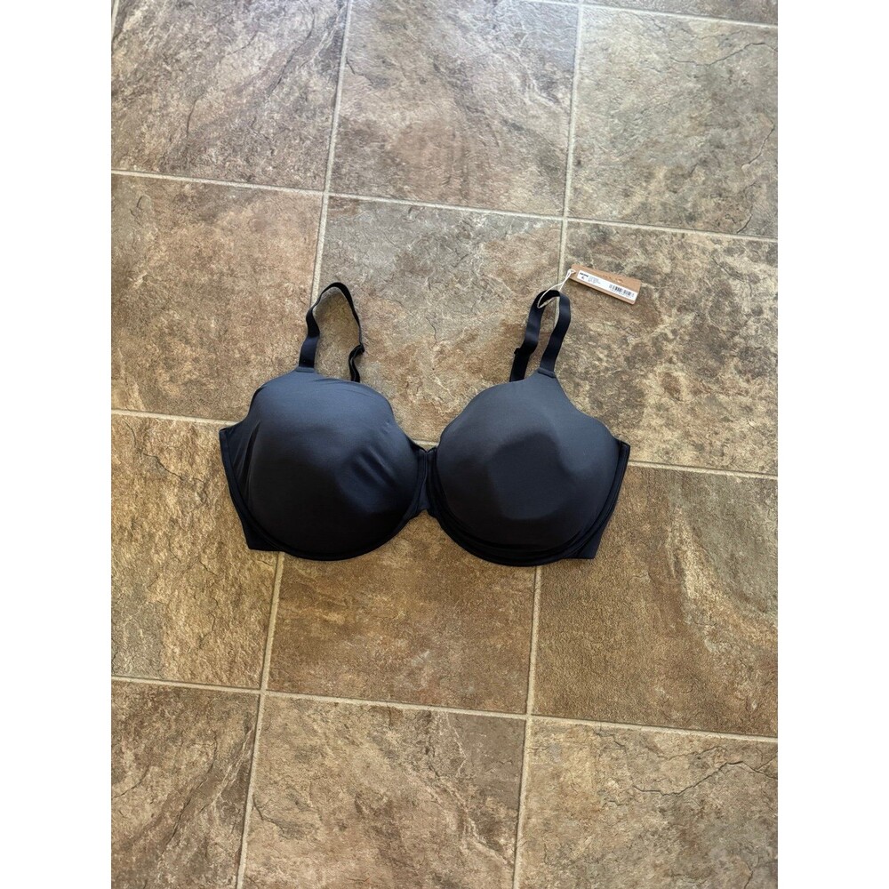Skims Fits Everybody Demi T-shirt Bra Size 44H Onyx